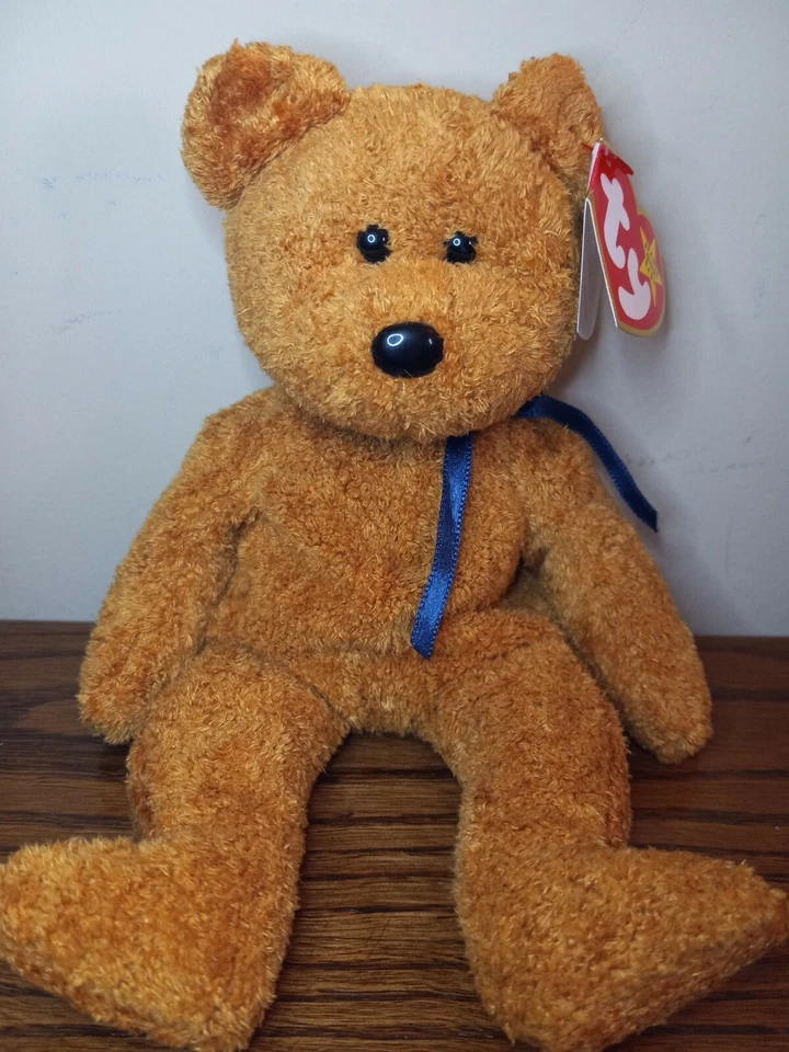 1999 Fuzz the Bear - Ty Beanie Baby, Retired with Errors. - Image 1 of 4