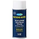 Farnam Wound-Kote Blue Lotion Spray Horse Wound Care for use on Horses and Dogs,