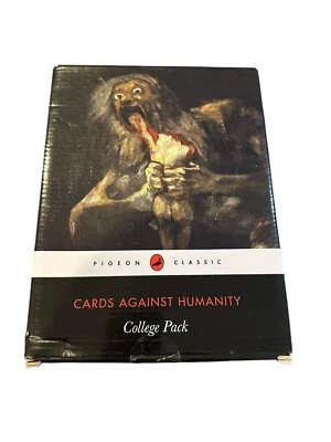 Cards Against Humanity: Pacote Universitário Selado NOVO EM FOLHA Inclui 30 Cartões +Pôster - Imagem 1 de 4