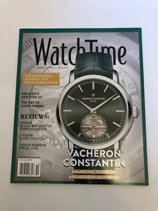 Watchtime Magazine October 2023 - Vacheron - Rolex - Tudor - Citizen - Ulysse - Picture 1 of 8