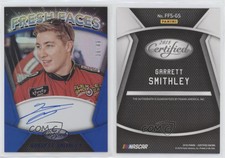 2018 Certified Fresh Faces Signatures Blue /49 Garrett Smithley #FFS-GS Auto