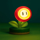 Super Mario. Fire Flower. Icon Lampe. 