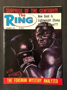 The Ring Boxing Magazine November 1972 Joe Frazier - Picture 1 of 2