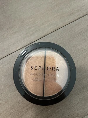 Sephora Golden Hour Highlighter Duo 05 Sunset Missing Seal Unused - Image 1 of 2