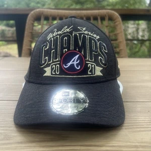 Cappello snapback New Era 9Forty Atlanta Braves World Series Champs 2021 On Field MLB - Foto 1 di 8