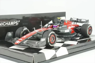 Minichamps 1/43 Alfa Romeo C43 #24 2023 F1 Zhou Guanyu Diecast 417230124 - Immagine 1 di 2