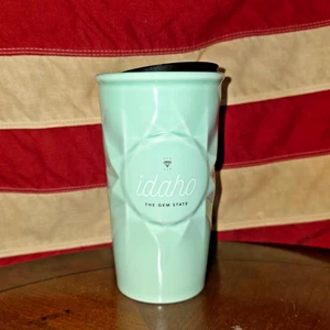 Starbucks Idaho The Gem State 10oz Double Walled Coffee Mint Mug Tumbler mit Deckel  - Bild 1 von 5
