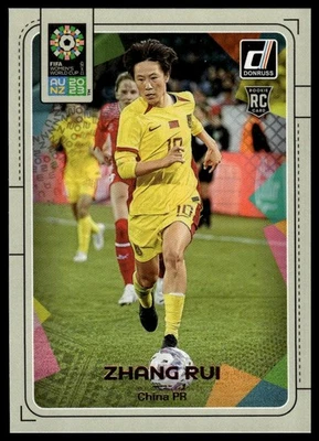 2023 Donruss FIFA Women's World Cup Zhang Rui #200 - Image 1 of 2