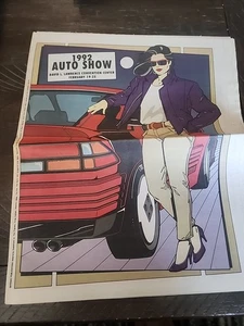 1992 Feb 19-25 AUTO SHOW DAVID LAWRENCE CONVENTION CENTER (CP453) - Picture 1 of 5