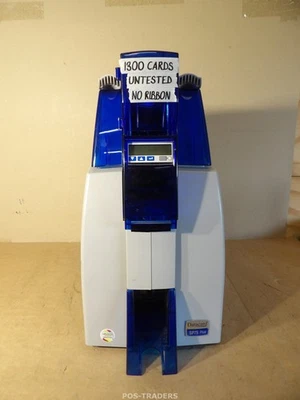 Datacard SP75 Plus Duplex Color Card Printer - 1300 CARDS - NO RIBBON / UNTESTED - Bild 1 von 4