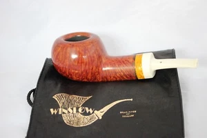 Pfeife, Pipe, Pipa POUL WINSLOW "D" Handcut Denmark NEU, 9 mm Filter - Picture 1 of 12