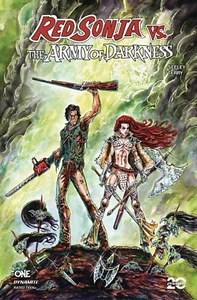 RED SONJA VS ARMY OF DARKNESS #1 CVR D NIKKOL JELENIC (DYNAMITE COMICS 2025) - Picture 1 of 2