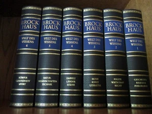 Brockhaus Welt des Wissens 6 Bände - Bild 1 von 14