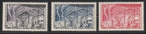 Fr SAT    1957    Sc # 8-10    IGY    MNH    OG - Picture 1 of 1