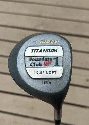 Founders Club The Judge 10.5* RH Titanium Driver Power Stroke UniFiber Shaft R - Image 1 of 4