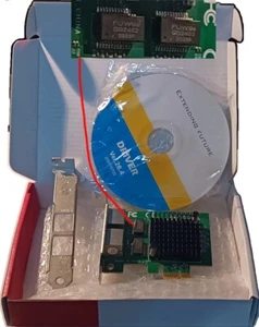 Controller Ethernet 2 x 2,5 gbs PCI-E KALEA INFORMATIQUE con Chipset Intel - Foto 1 di 3