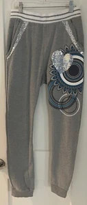 DESIGUAL Girls Jogger Style Sweatpants With Pockets - Size 13/14 - Fun Style! - Picture 1 of 9