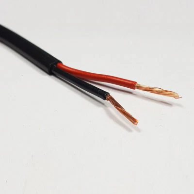 1.5MM² TWIN CORE CABLE AUTOMOTIVE 12V 24V 21 AMPS 2 THINWALL RED/BLACK AUTO WIRE - Image 1 of 3