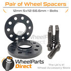 Wheel Spacers (2) & Bolts 12mm for BMW X5 [G05] 19-20 On Aftermarket Wheels