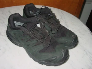 2020 Mens Salomon X Forces Gore-tex Black 409216 Tactical Shoes! Size 9 - Picture 1 of 16