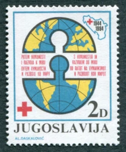 YUGOSLAVIA 1984 2d SG2141 mint MH NG OBLIGATORY TAX Red Cross Week #A07 - Picture 1 of 1