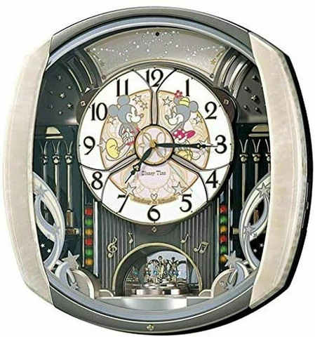 NEW SEIKO Disney Time Automaton Clock Mickey&Friends FW563A Wall Clock Type Cover
