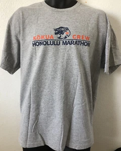 VTG.2003 NIKE KOKUA CREW HONOLULU MARATHON KONAMI Japan Airlines T-shirt Men’s L - Picture 1 of 10