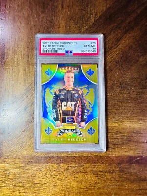 2020 Tyler Reddick RC PSA 10 - POP 1 Rookie GEM Prizm Halo Crusade - Image 1 of 2