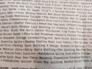 Moda Volume II Mama Said Sew Revisited by Sweetwater Quilt Shops Print  42x68" - Picture 1 of 14