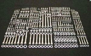 HONDA 1985-1987 ATC250ES BIG RED POLISHED STAINLESS STEEL ATV BOLT SCREW KIT SET - Bild 1 von 1