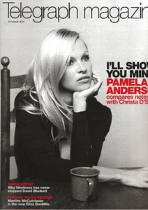 PAMELA ANDERSON interview MARTINE McCUTCHEON UK Telegraph 2001 1DAY MEG RYAN - Picture 1 of 2