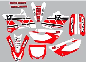 Old School decals YAMAHA GRAPHICS YZ85 YZ 85 2015 2016 2017 2018 2019 2020 - Foto 1 di 1