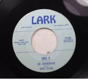 50'S & 60'S 45 Joe Darensbourg And His Dixie Flyers - Snag It / Sassy Gal On Lar - Picture 1 of 2