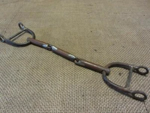 Vintage Draft Sliding Gagg Bit Home Made Antique Horse Harness Buggy Bits 10767 - Picture 1 of 1