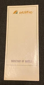 Vintage 1991 August Atlific Hotels & Resorts Directory Booklet - Picture 1 of 3