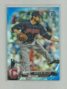 2017 Bowman Chrome Andrew Miller Blue Refractor 091/150 - Bild 1 von 1