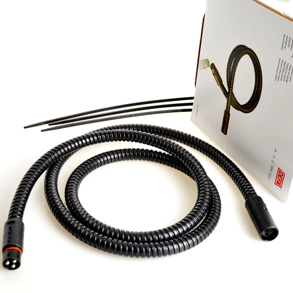 DEFA 460843 Verbindungskabel Innen Schwarz 1,5 meter 230V - Bild 1 von 1