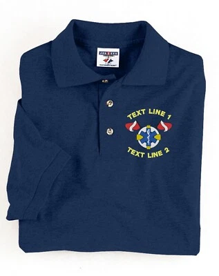 Water Dive Rescue Polo Embroidered #829-8800 - Image 1 of 3