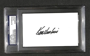 Ken Venturi The Match book "1964 US Open Winner" autographed SIGNED 3x5 PSA/DNA - Picture 1 of 2