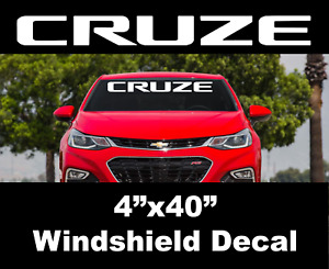  Chevrolet Cruze Decals Windshield Banners Car Stickers USDM Sport Custom   346