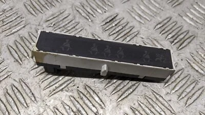 PEUGEOT 207 S MK1 2009 SEAT BELT & CRASH BAR WARNING DISPLAY SCREEN 9665103980 - Image 1 of 4