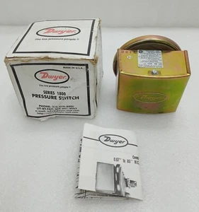 Dwyer 182310 Druck Schalter Serie 1800 (Beschleunigter Versand) - Picture 1 of 7