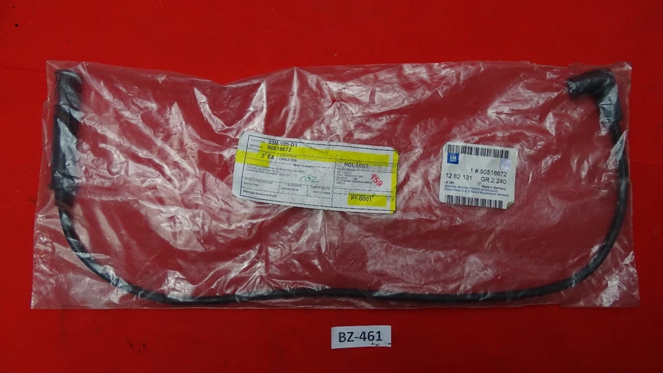 Genuine GM 90518672 Vauxhall 1282131 Vauxhall Corsa B 1,2 VW5S Ignition Leads - Image 1 of 1