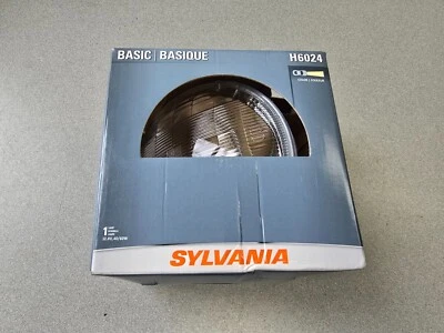 BRAND NEW SYLVANIA H6024 40/60 WATT SEALED BEAM HEADLIGHT BULB — 第 1/4 张图片