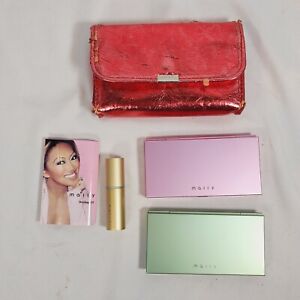 Mally Beauty 4 Pc "Holiday Kit" Makeup Set: Lipstick, Blush/Eye Shadow Duo, Case