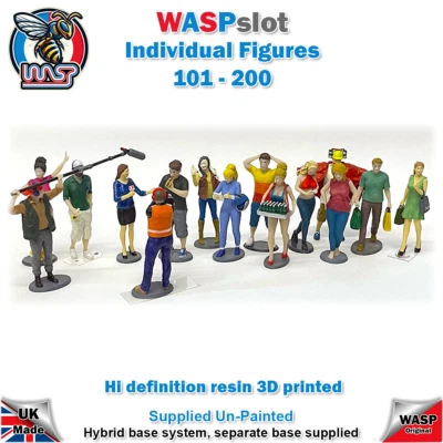 Figuras escala 1/32 nº 101 a 200 - WASPlot, paisaje, espectador, sin pintar - Imagen 1 de 4