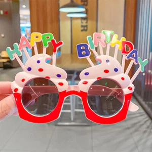 Cute Kids Children Happy Birthday Cake Sun Glasses Birthday Party Gift - Picture 1 of 2