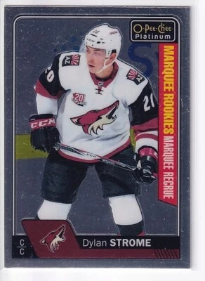 2016-17 O-Pee-Chee Platinum Marquee Rookies #166 Dylan Strome Arizona Coyotes - Image 1 of 2