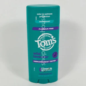 Toms of Maine Aluminum Free Deodorant 3.25 oz WILD LAVENDER scent - Picture 1 of 2