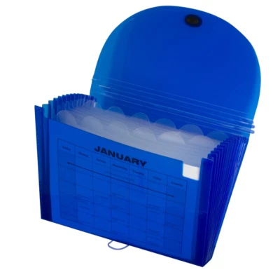 C-Line Biodegradable 13-Pocket Expanding File, Letter Size, 1 Expanding File(D8) - Image 1 of 4